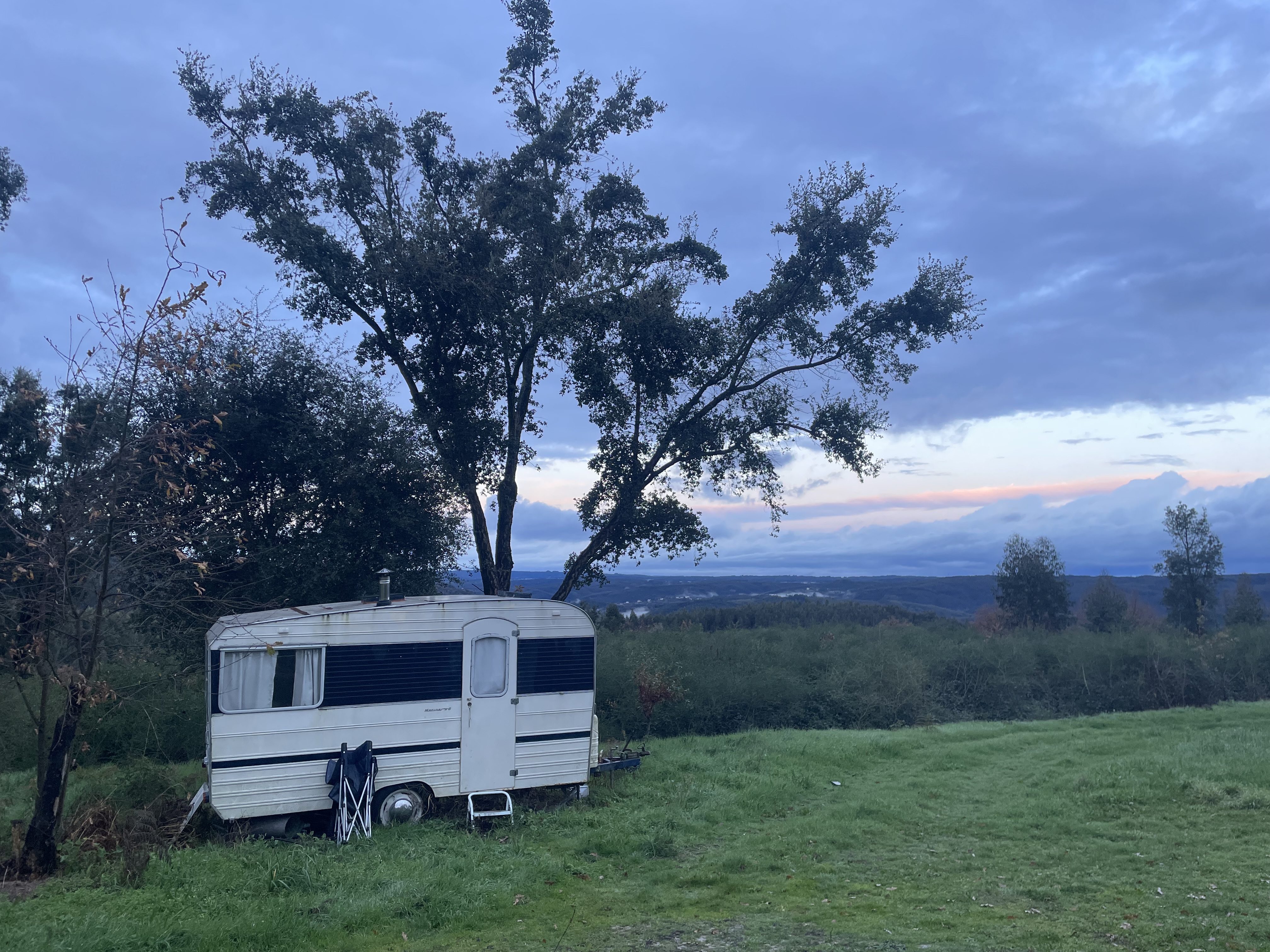 Reflections from a small caravan