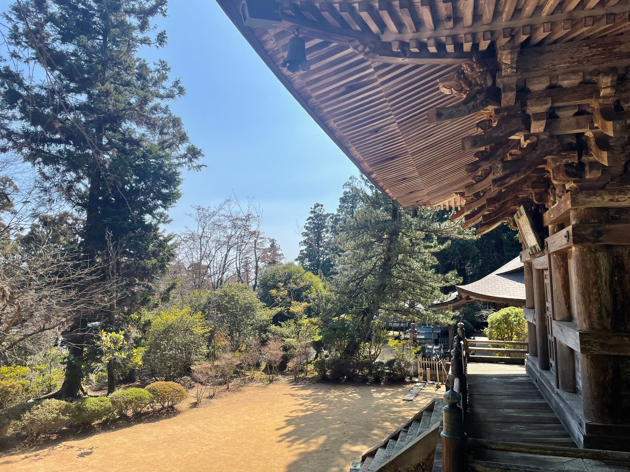 Temple roof